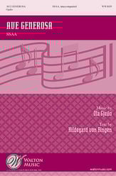 Ave Generosa SSAA choral sheet music cover